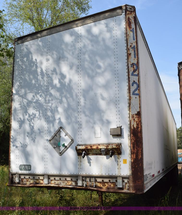 image for item L5928 1980 Pines dry van trailer