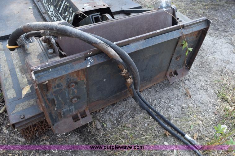 image for item L5938 Woods Bushwacker rotary mower skid steer attachment