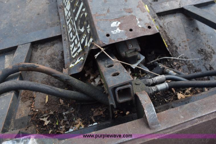 image for item L5938 Woods Bushwacker rotary mower skid steer attachment