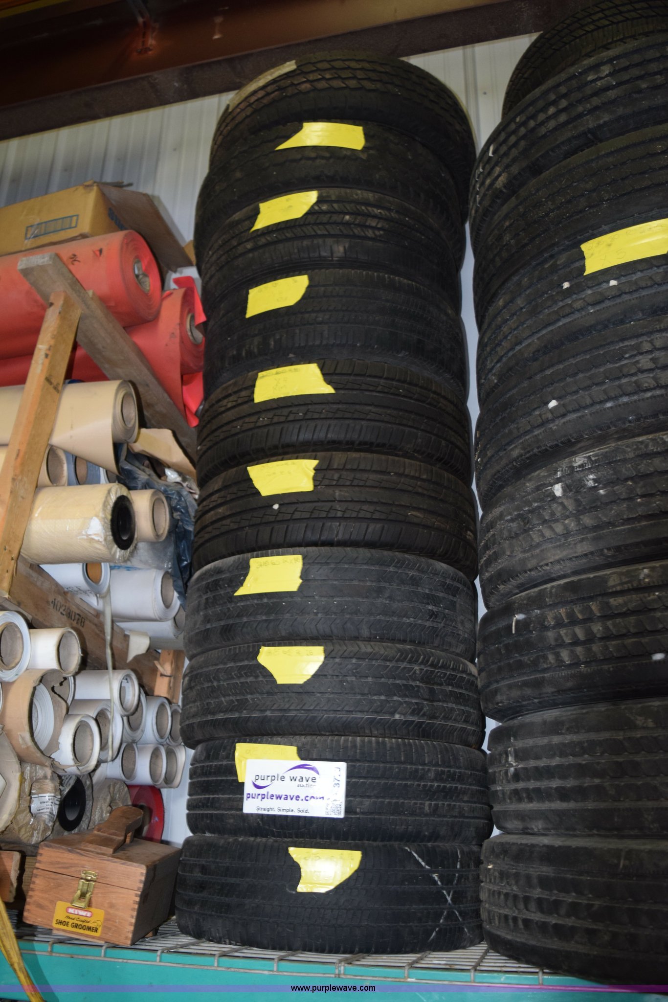 (10) assorted 215/60R16 tires in Rochester, MN Item L3770 sold