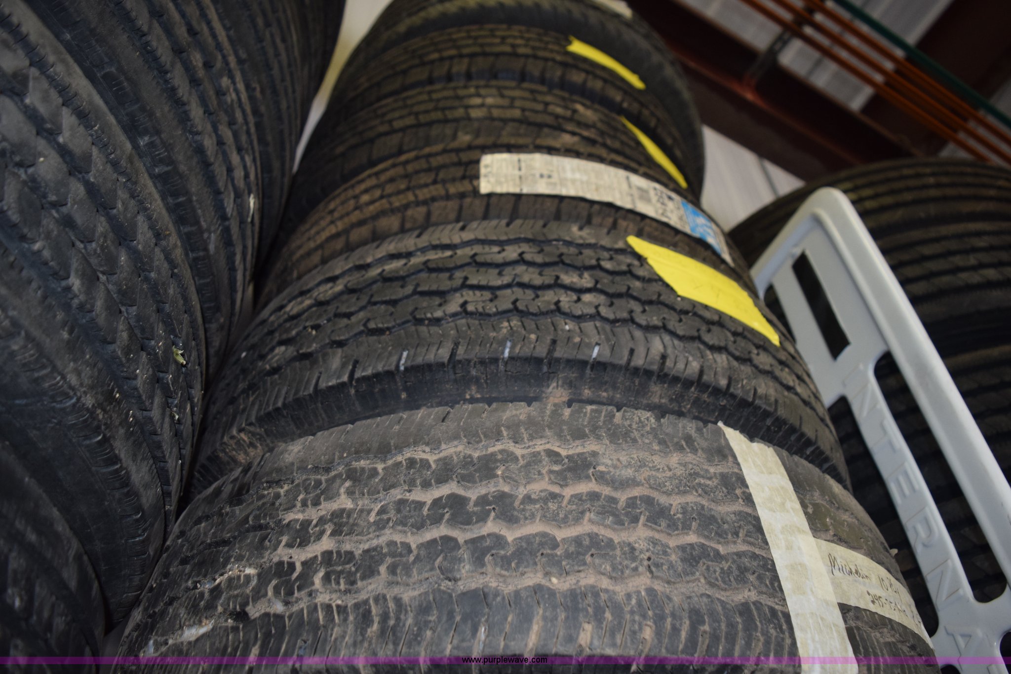 Assorted tires in Rochester, MN Item L3774 sold Purple Wave