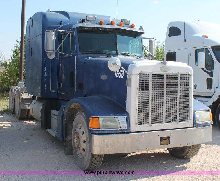 image for item J1444 1998 Peterbilt 377 semi truck