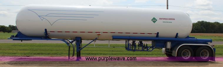 image for item J3662 1966 Trinity anhydrous ammonia/propane tank trailer
