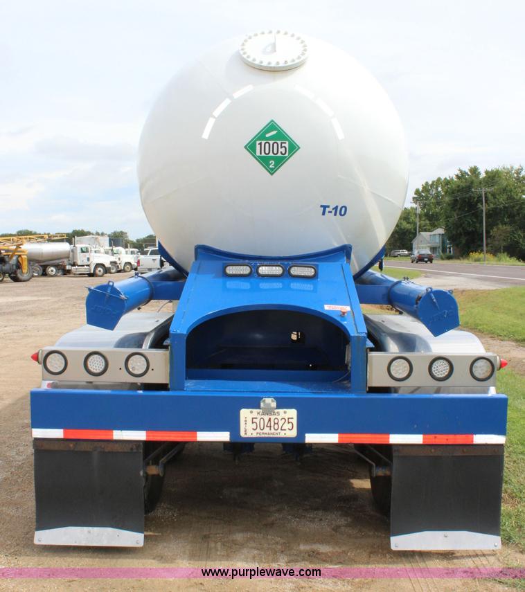 image for item J3662 1966 Trinity anhydrous ammonia/propane tank trailer