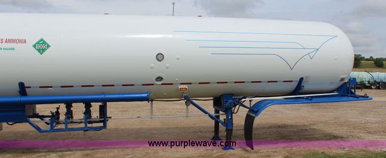 image for item J3662 1966 Trinity anhydrous ammonia/propane tank trailer