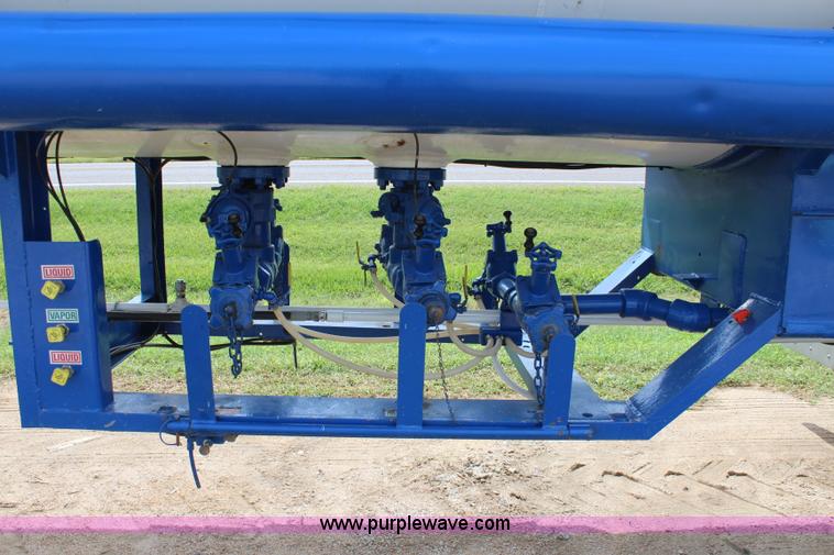 image for item J3662 1966 Trinity anhydrous ammonia/propane tank trailer