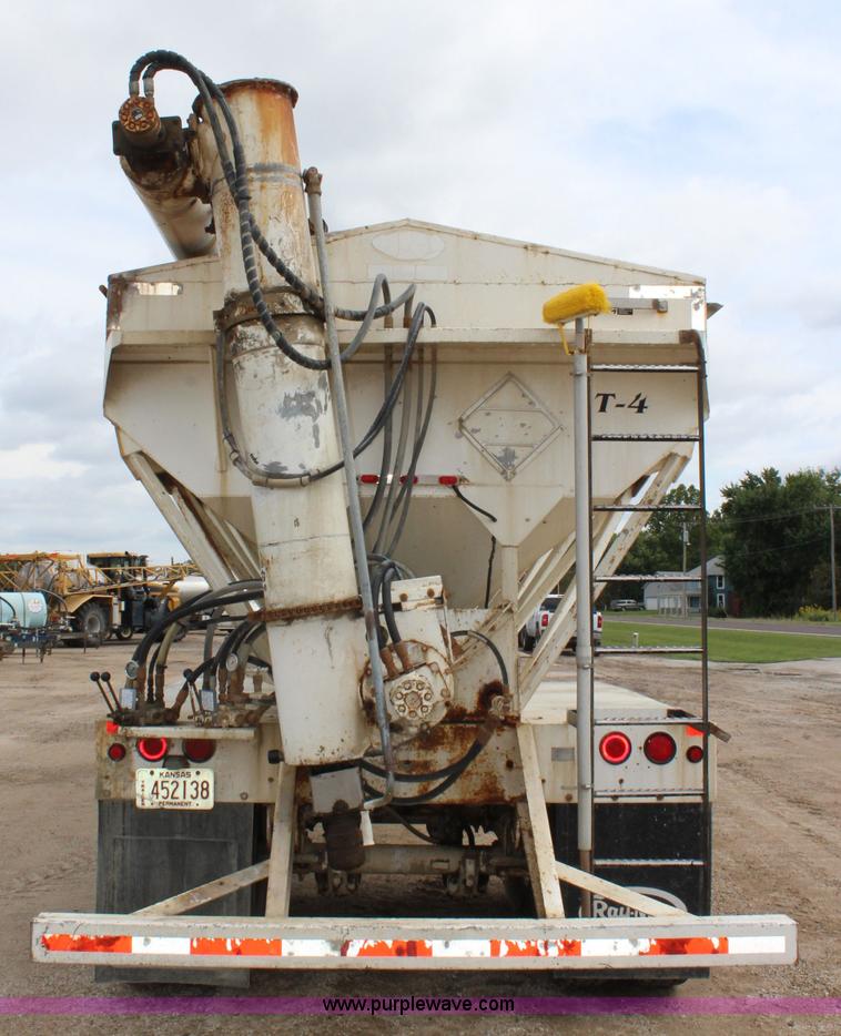 image for item J3695 1997 Mack CH613 semi truck with fertilizer delivery trailer