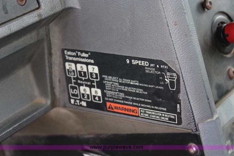 image for item J3695 1997 Mack CH613 semi truck with fertilizer delivery trailer