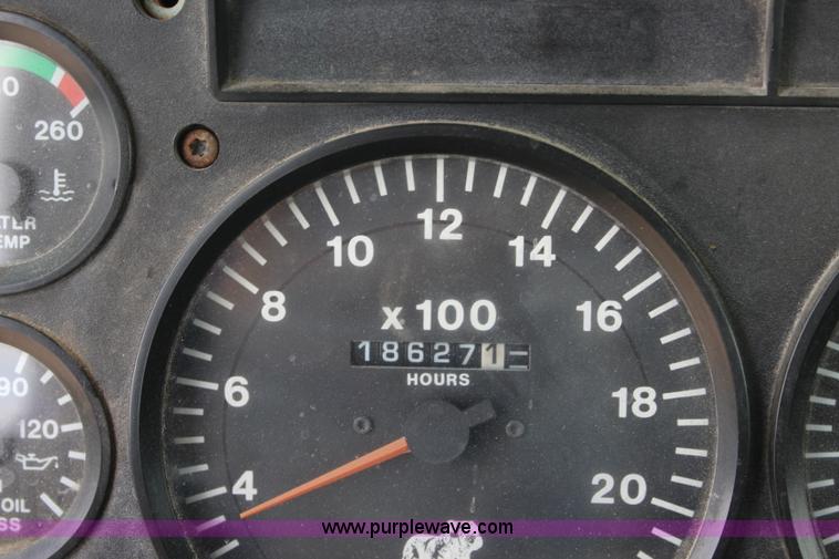 image for item J3695 1997 Mack CH613 semi truck with fertilizer delivery trailer