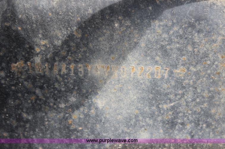 image for item J3695 1997 Mack CH613 semi truck with fertilizer delivery trailer