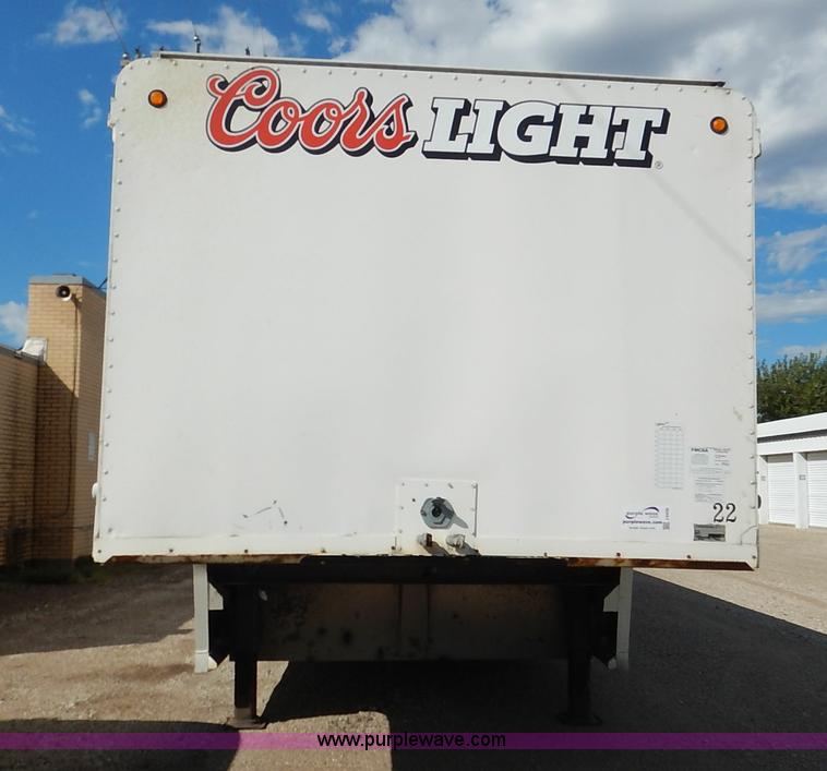 image for item J6430 1997 Centennial beverage trailer