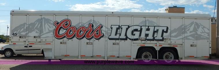 image for item J6430 1997 Centennial beverage trailer