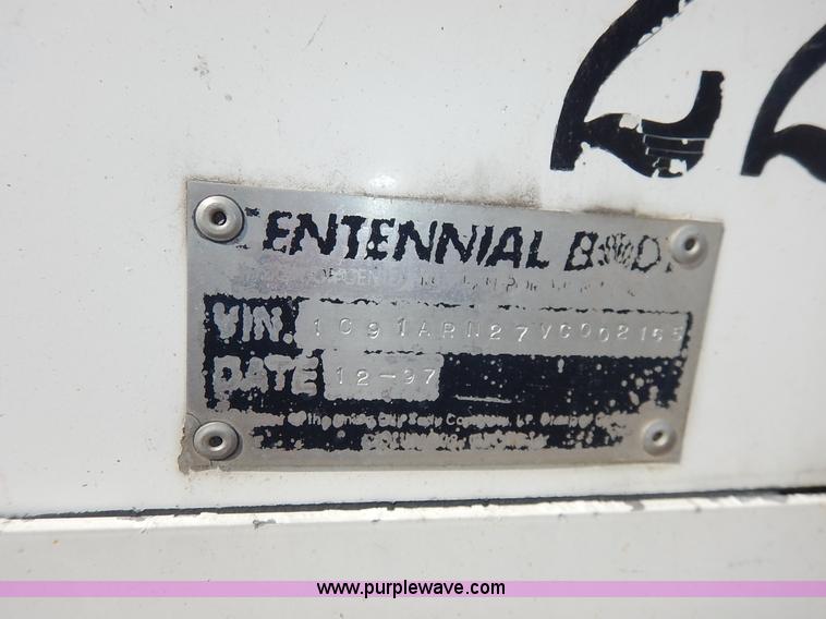 image for item J6430 1997 Centennial beverage trailer