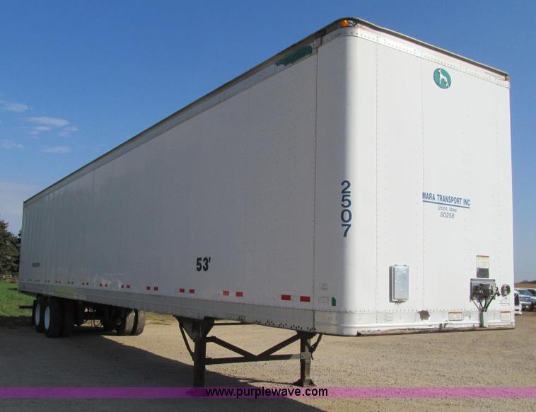 image for item K6353 2005 Great Dane 7411TP-SA dry van trailer