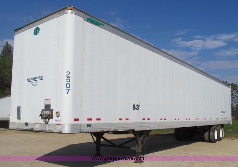 image for item K6353 2005 Great Dane 7411TP-SA dry van trailer