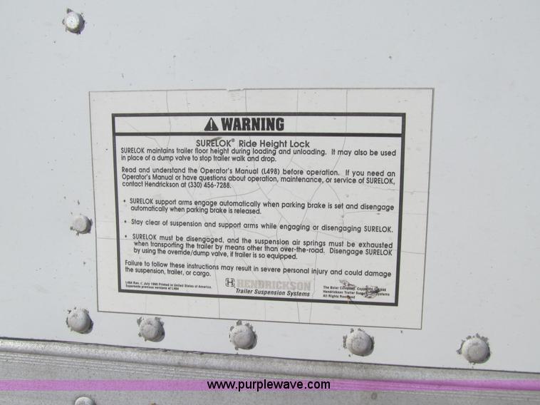 image for item K6353 2005 Great Dane 7411TP-SA dry van trailer