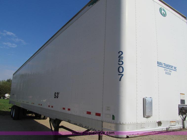 image for item K6353 2005 Great Dane 7411TP-SA dry van trailer