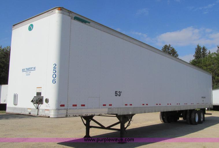 image for item K6354 2005 Great Dane 7411TP-SA dry van trailer