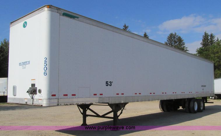 image for item K6354 2005 Great Dane 7411TP-SA dry van trailer