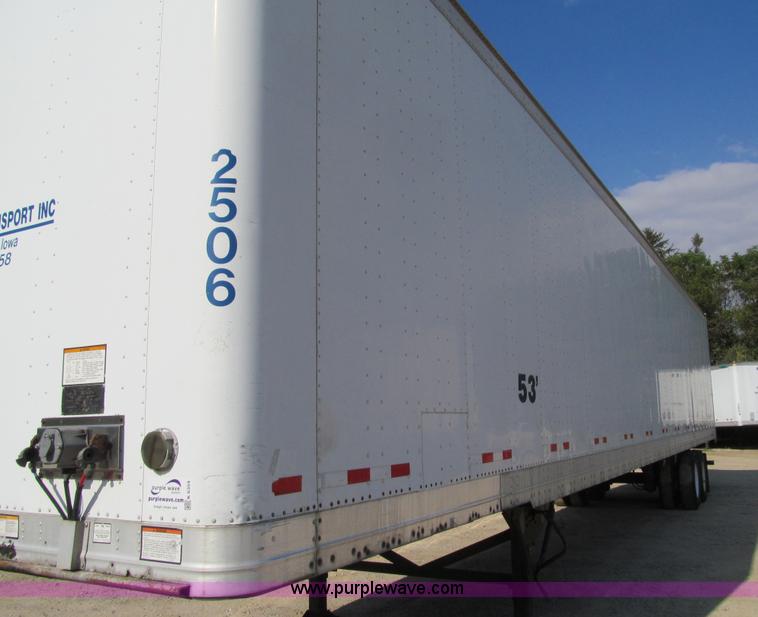 image for item K6354 2005 Great Dane 7411TP-SA dry van trailer
