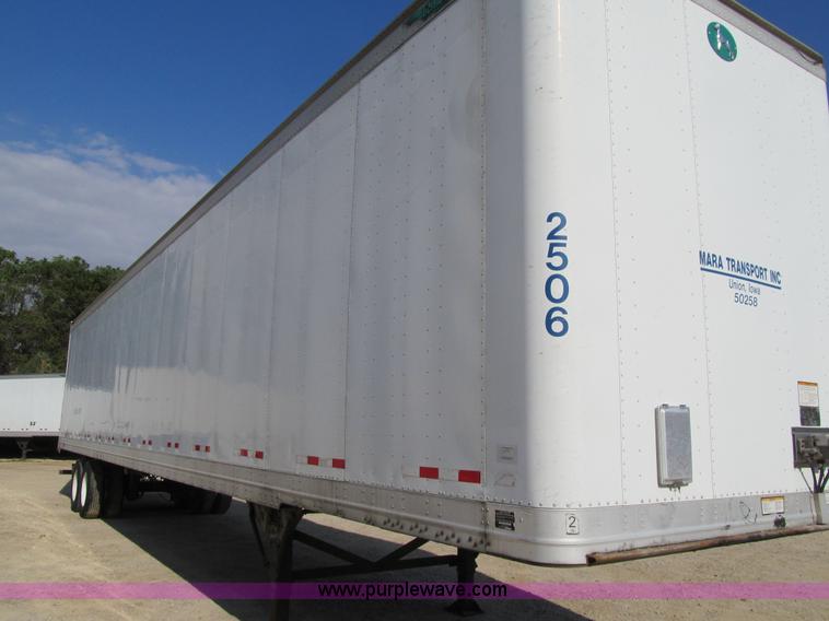 image for item K6354 2005 Great Dane 7411TP-SA dry van trailer