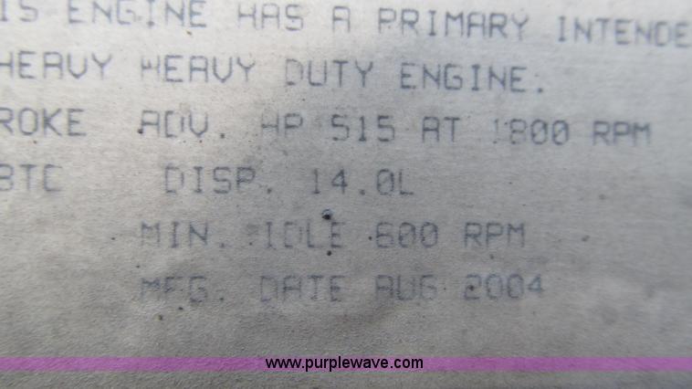 image for item L5274 2005 Freightliner Columbia semi truck