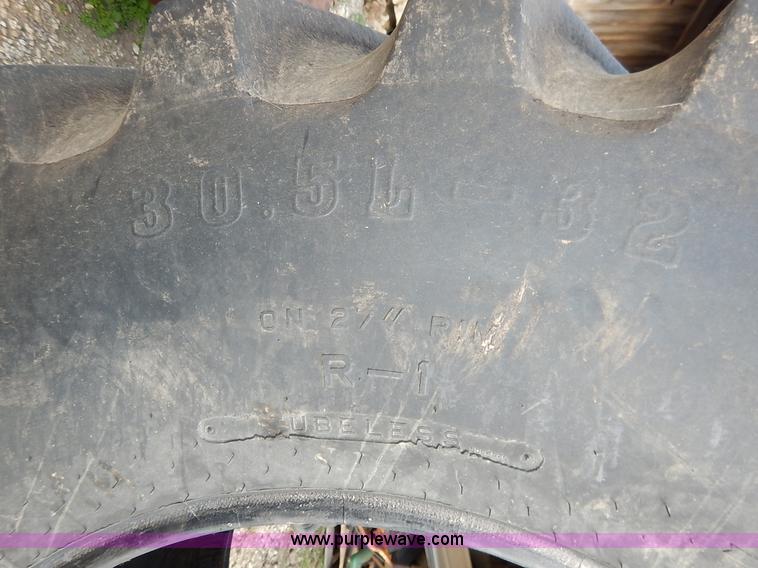 image for item BH9775 (2) Firestone Super All Traction 30.5L-32 tires