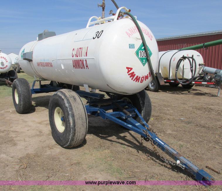 image for item BK9148 Anhydrous ammonia nurse tank