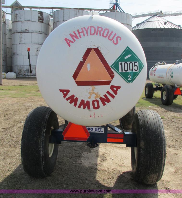image for item BK9148 Anhydrous ammonia nurse tank