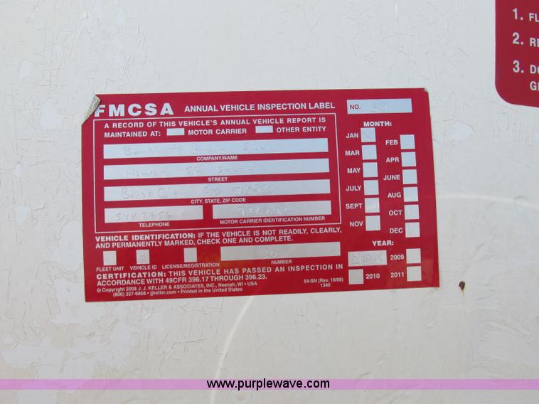 image for item BK9148 Anhydrous ammonia nurse tank