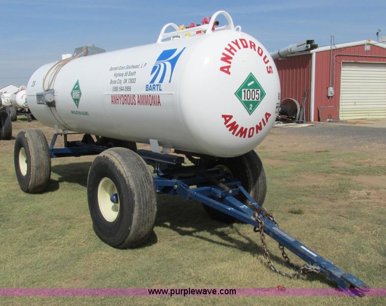 image for item BK9149 Anhydrous ammonia nurse tank