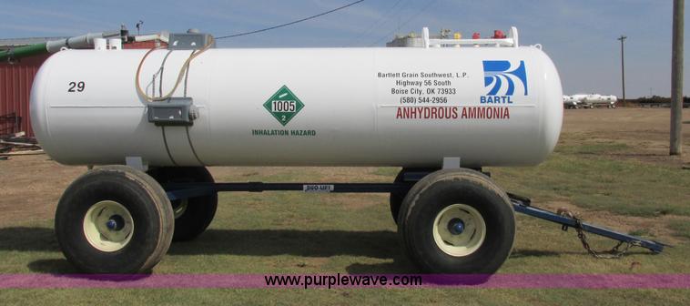 image for item BK9149 Anhydrous ammonia nurse tank