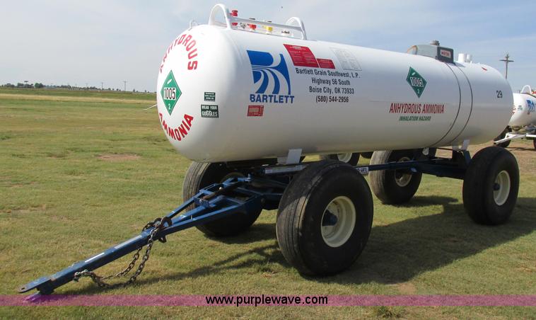 image for item BK9149 Anhydrous ammonia nurse tank