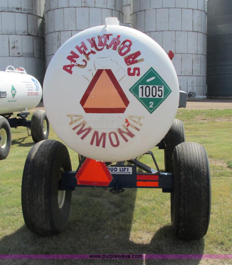 image for item BK9150 Anhydrous ammonia nurse tank