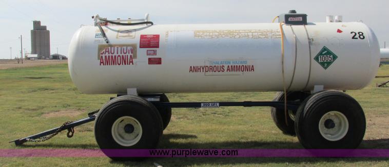 image for item BK9150 Anhydrous ammonia nurse tank
