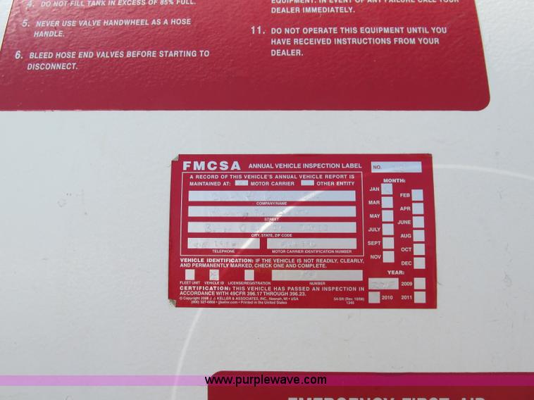 image for item BK9150 Anhydrous ammonia nurse tank