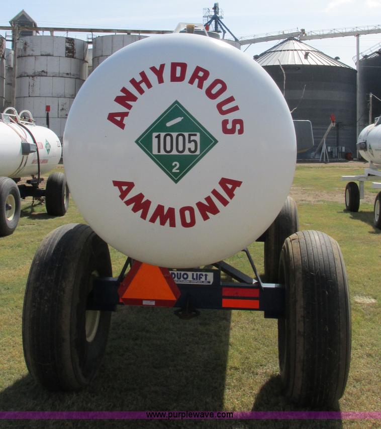 image for item BK9152 Anhydrous ammonia nurse tank