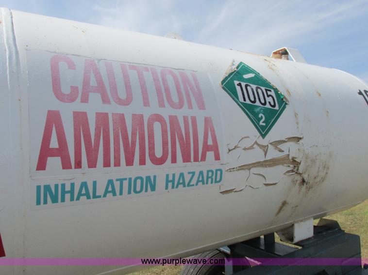 image for item BK9155 Anhydrous ammonia nurse tank