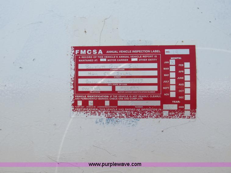 image for item BK9155 Anhydrous ammonia nurse tank