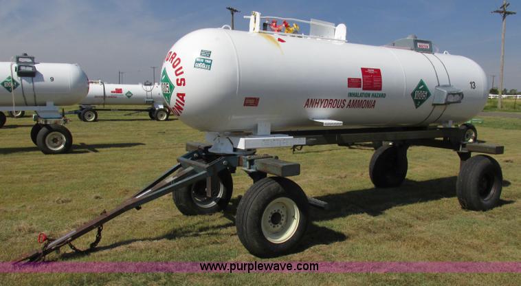 image for item BK9161 Anhydrous ammonia nurse tank