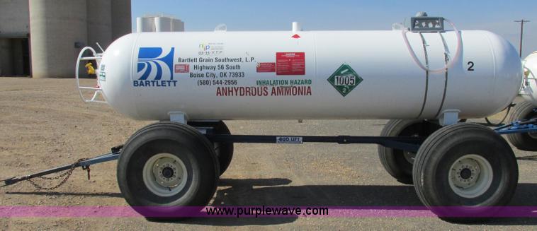 image for item BK9164 Anhydrous ammonia nurse tank