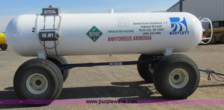 image for item BK9164 Anhydrous ammonia nurse tank