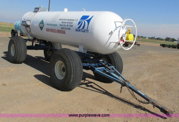 image for item BK9164 Anhydrous ammonia nurse tank