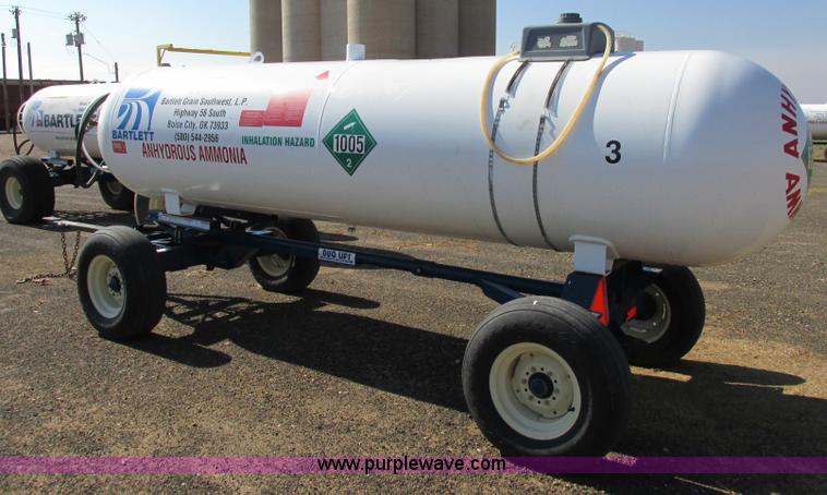 image for item BK9165 2011 Duo Lift anhydrous ammonia nurse tank