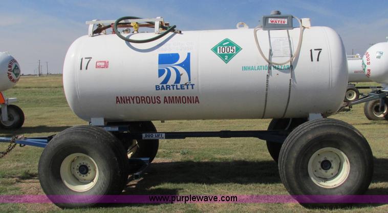 image for item BK9174 Anhydrous ammonia nurse tank