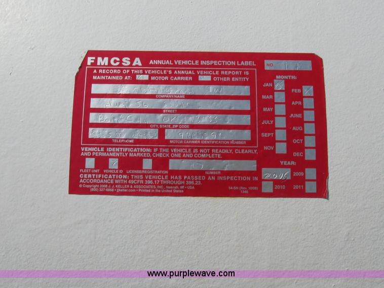 image for item BK9174 Anhydrous ammonia nurse tank