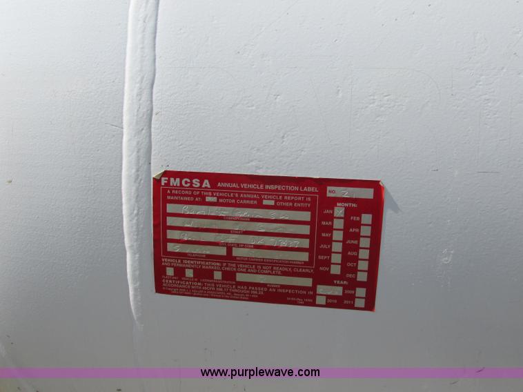 image for item BK9177 Anhydrous ammonia nurse tank