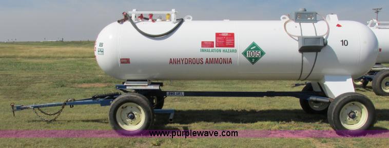 image for item BK9178 Anhydrous ammonia nurse tank