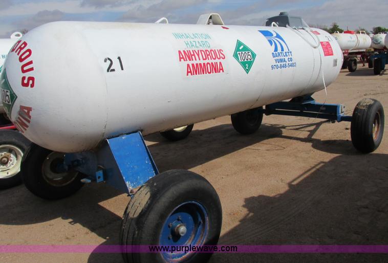 image for item BK9209 Tote Systems anhydrous ammonia nurse tank