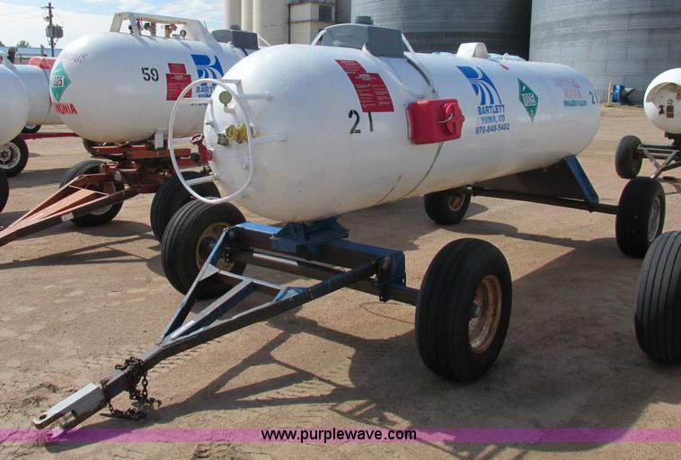 image for item BK9209 Tote Systems anhydrous ammonia nurse tank